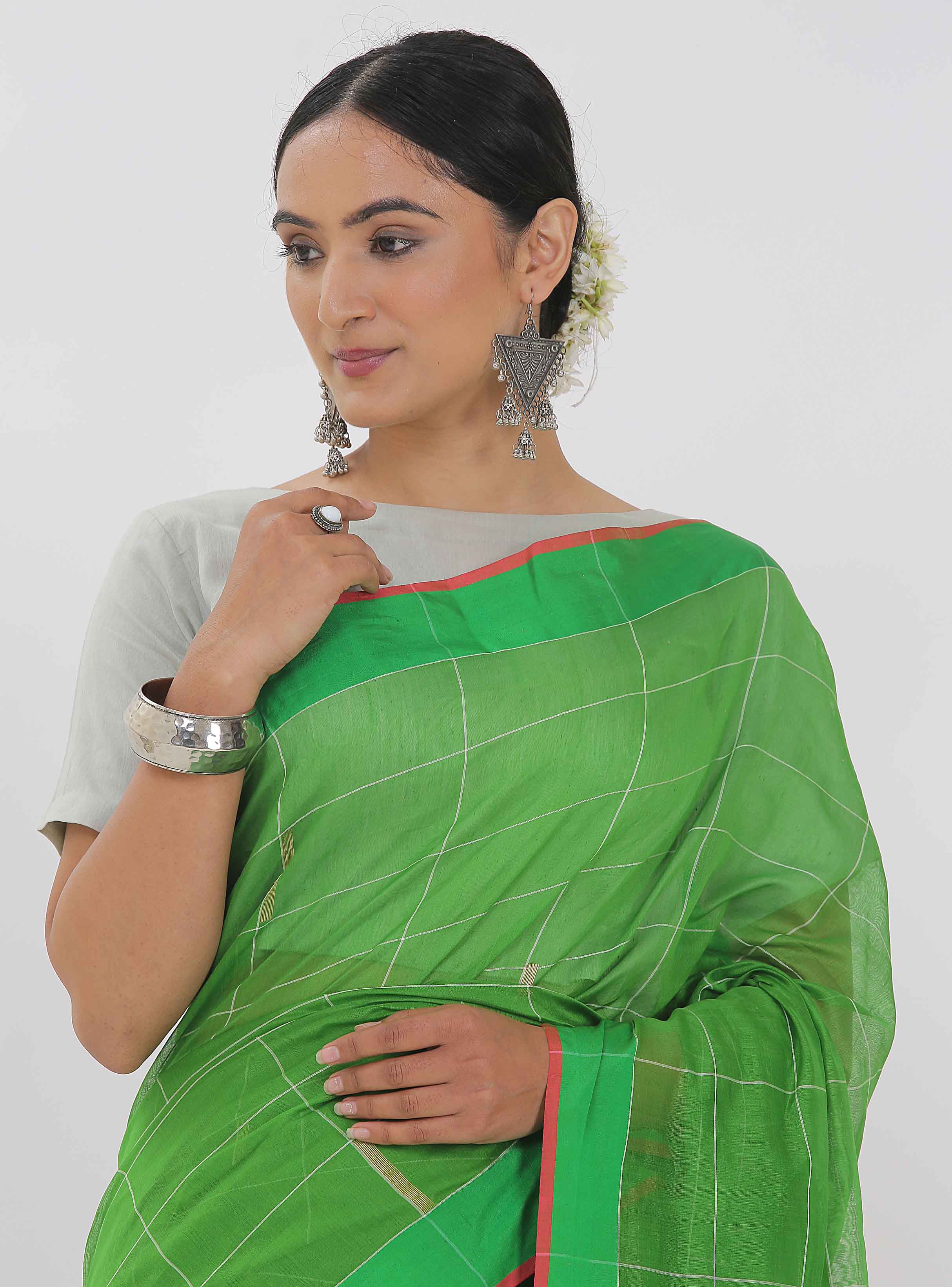 MARM | Handloom Chanderi sari and dupatta